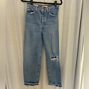 Levis ribcage straight Jean